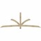 Ekena Millwork Davenport Rough Sawn Timber Gable Bracket, Douglas Fir, 108"W x 40"H x 4"D x 4"F, 9/12 Pitch GBW108X40X0404DAV00RDF - alternate 1